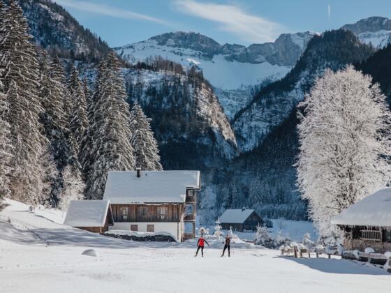 Winterlandschaft in der Rettenbachalm