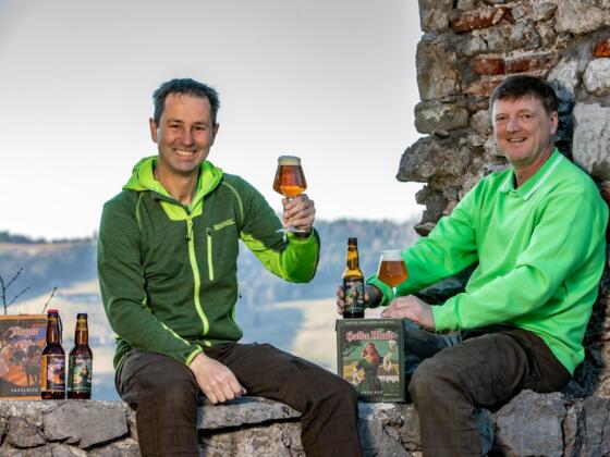 Sascha und Martin_Ruine Scharnstein