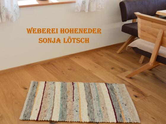 Schafwollteppich Handgewebt