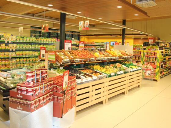 Das Geschäft wurde 2014 gebaut und eröffnet