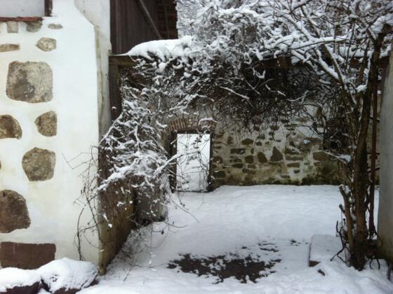 Durchgang Innenhof Bauernhof