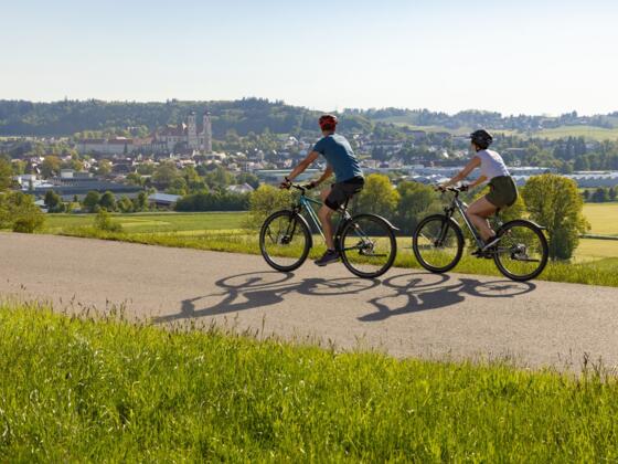 Radfahren Halbersberg bei Ottobeuren