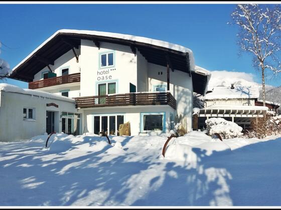 Hotel Oase im Winter