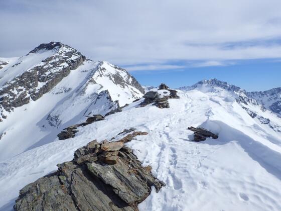 Ankogel und Hochalmspitze, von der Grauleitenspitze aus gesehen