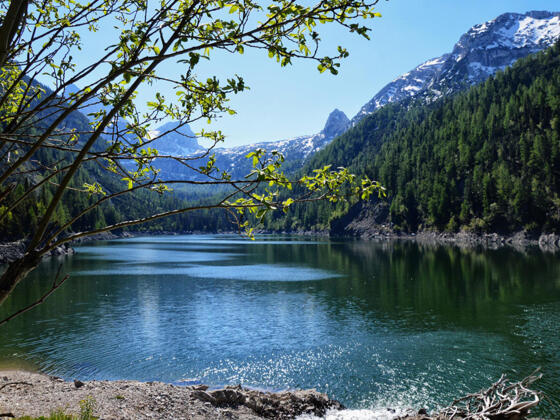 Der Dießbach-Stausee