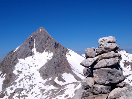 Gr. Schneiber 2330 m mit Hundstod