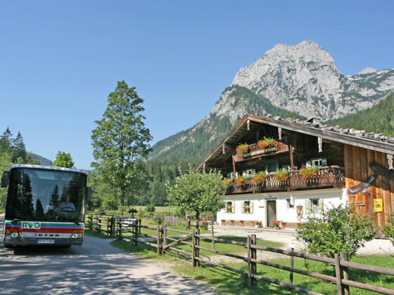 Almerlebnisbus am Klausbachhaus
