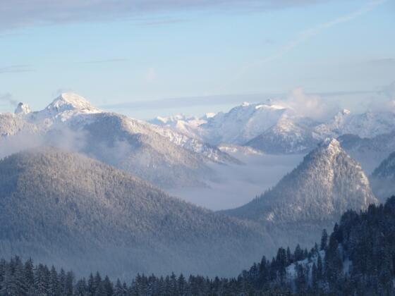 Blick vom Seekarkreuz