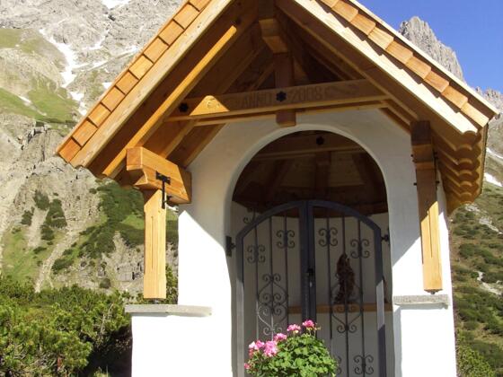Hüttenkapelle der Hanauer Hütte