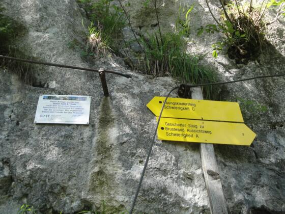 Beim Einstieg