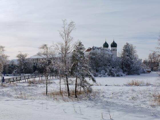 Kloster Seeon im Winter