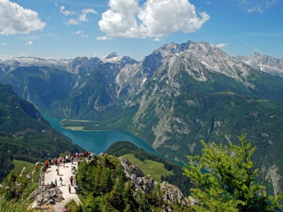 Auf dem Jennergipfel