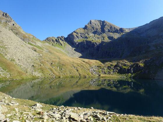 Zwerfenbergsee und Waldhorn