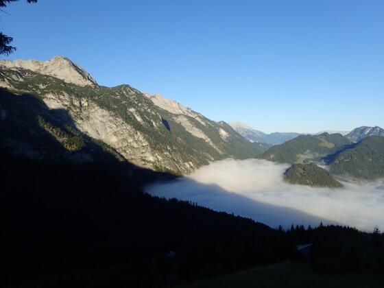 Frühherbst im Tennengebirge - oberhalb der Karkogelhütte