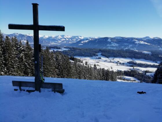 Kreuz beim Hauchenberg, Blick nach Börlas