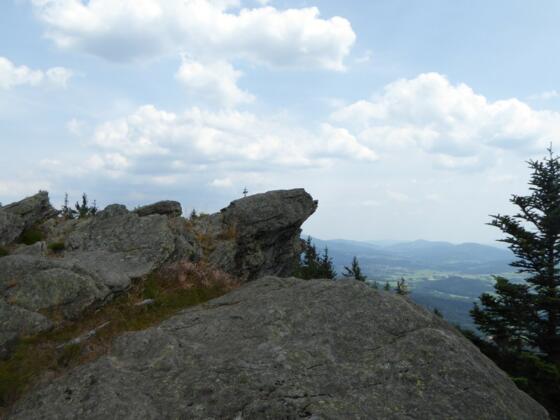 am Kreuzfelsen - ein bekanntes Fotomotiv