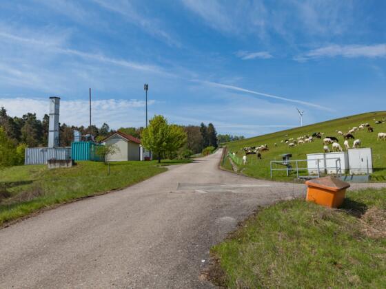 Station 8: Deponiegasanlage Haslbach