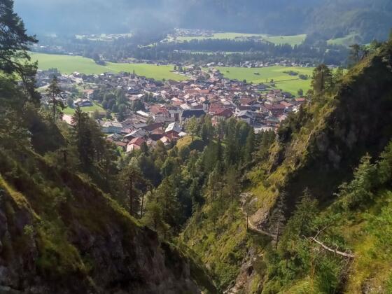 Blick auf Reit im Winkl.