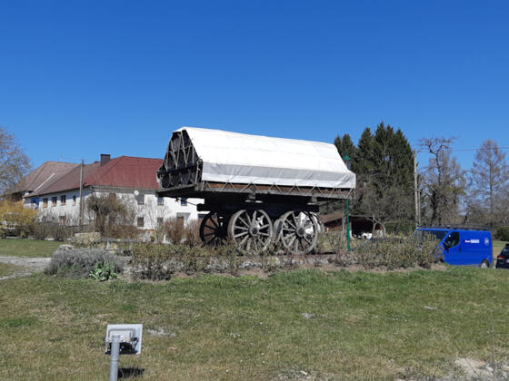 Markplatz von Rainbach, Startpunkt verschiedener Wanderungen