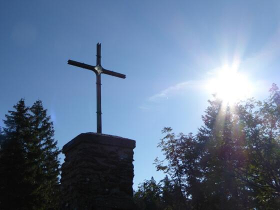 Morgenstimmung am Gipfel Großer Falkenstein