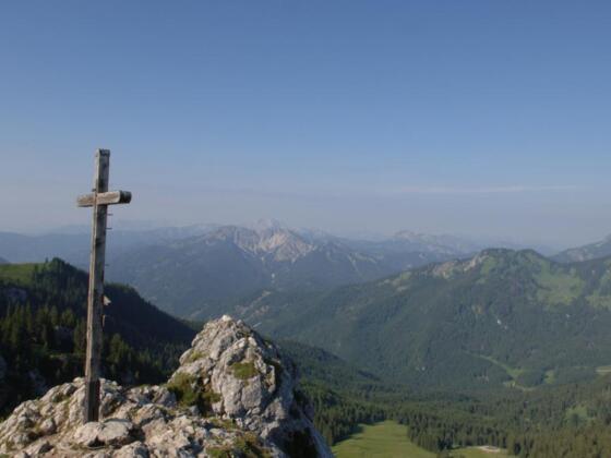 Am Gipfel des Taubensteins