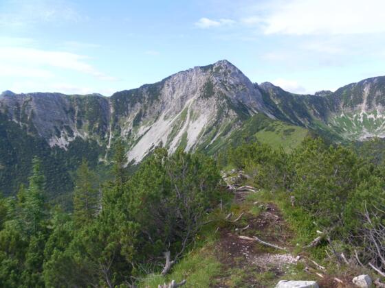 Aiplspitz Nordgrat von der Heißenplatte