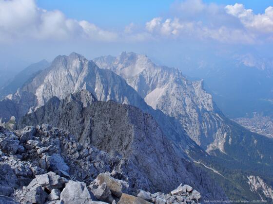 Blick vom Wönergipfel nach Westen