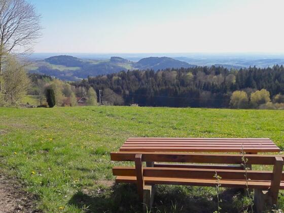 Rastplatz über Öd