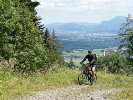 MTB-Auffahrt zum Fuderheustein