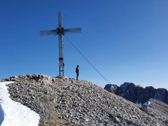 Gipfel Hoher Gleirsch