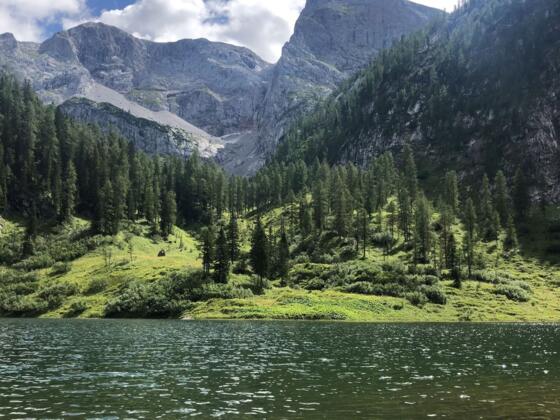 Der Grünsee im Nationalpark Berchtesgaden