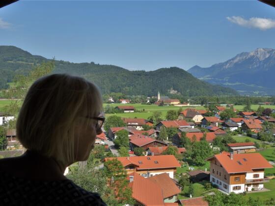Blick auf Niederaudorf