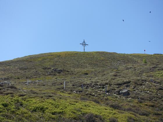 Blick zurück zum Sattelberg