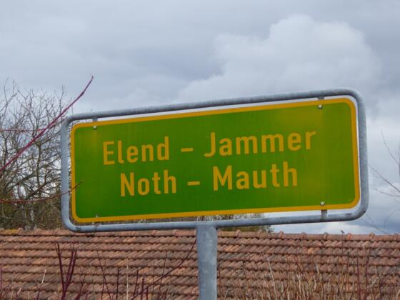 Elend - Jammer - Noth und Mauth