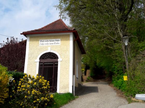 Kapelle ~275m &quot;Im Weingarten&quot;, steile Schiebestrecke-Beginn