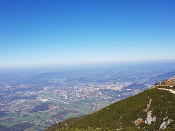 Untersberg hoch über Salzburg