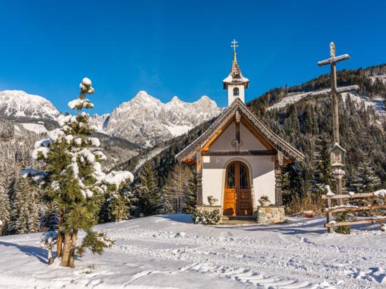 Kapelle beim Latschenstüberl/Mandlberggut