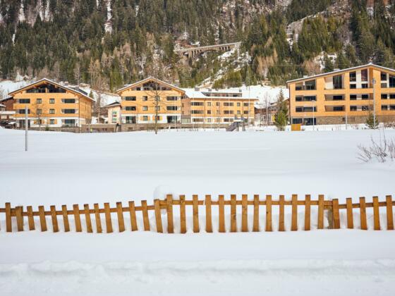 Unterwegs auf der Schattahalb Loipe in Klösterle am Arlberg