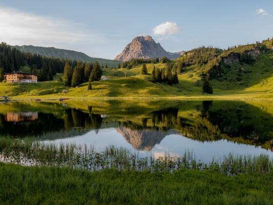 Naturlandschaft um das Naturjuwel Körbersee