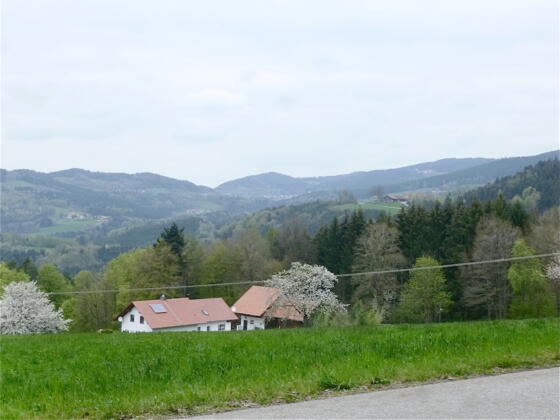 Aussicht von Hungerszell nach Nord-West