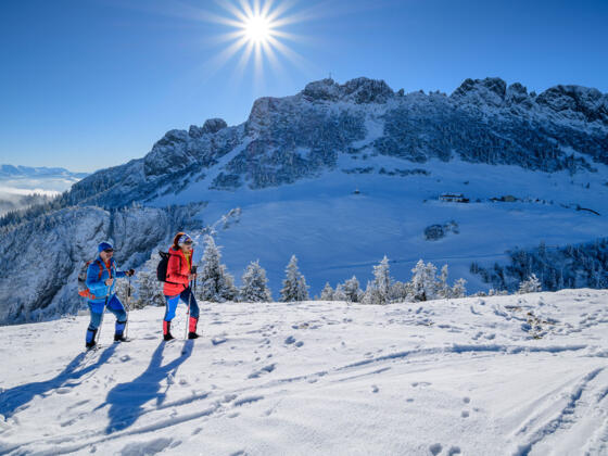 Blick vom Sulten auf Kampenwand