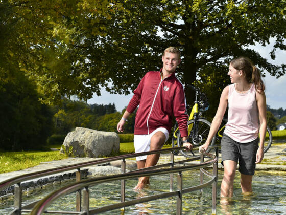 Kneippen in Bad Endorf