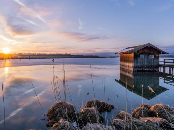 Schafwaschener Bucht im Winter