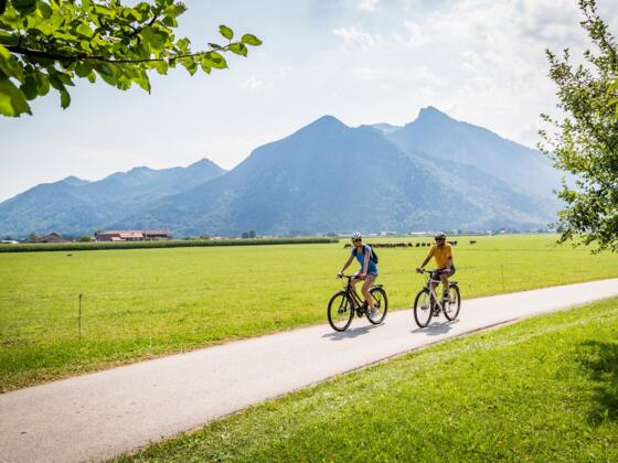 Achentalradweg in Grassau
