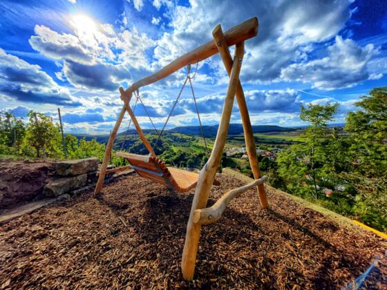 Panoramaschaukel Schlossberg bei Zell
