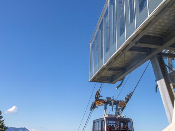 Bergstation Seilbahn Bezau