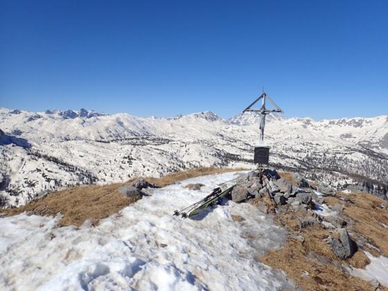 Hagengebirge, links vom Kreuz der Kahlersberg