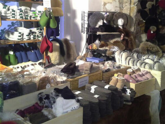 Aussteller beim Adventmarkt