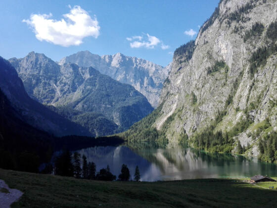 Die Fischunkelalm am Obersee