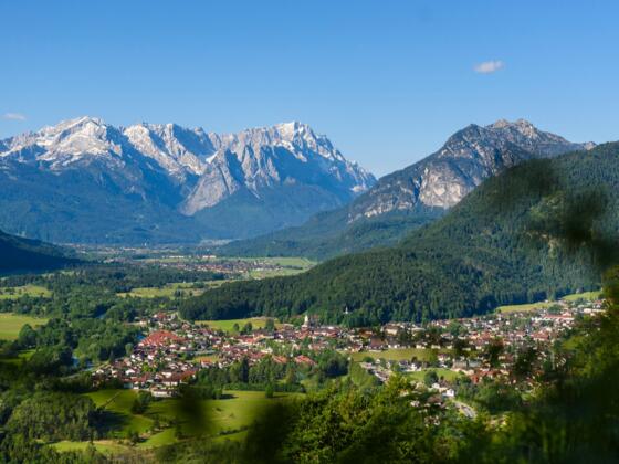 Loisachblick Oberau